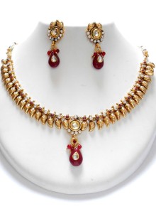 Polki Necklace Set